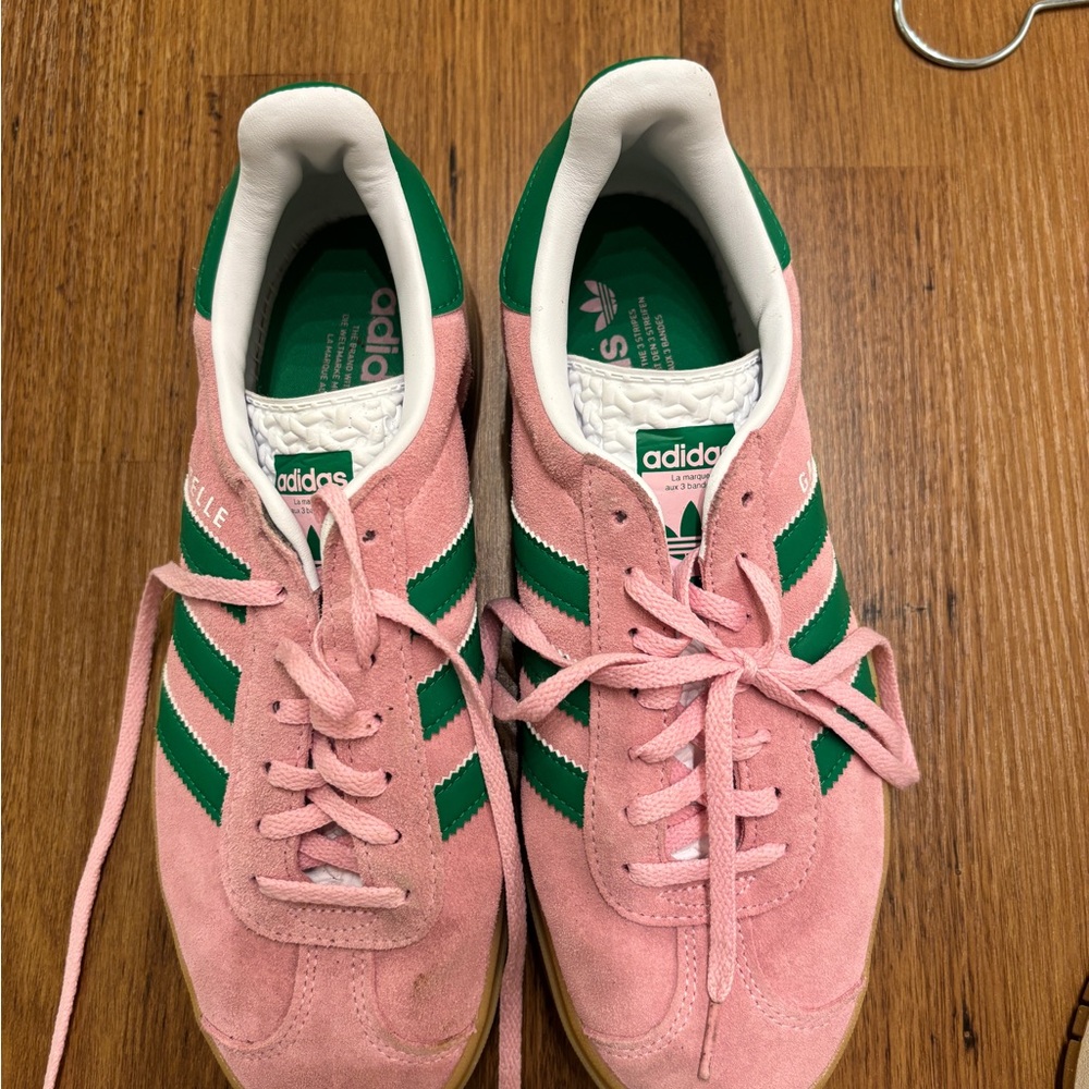 adidas Women's Sneakers in Pink and Green